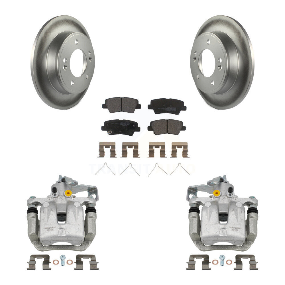 Transit Auto KCG-100339P Disc Brake Kit for 2016-2018 Hyundai Elantra GT, Kia Forte, Kia Forte5 & more - Rear product image