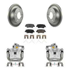 Transit Auto KCG-100339P Disc Brake Kit for 2016-2018 Hyundai Elantra GT, Kia Forte, Kia Forte5 & more - Rear product image