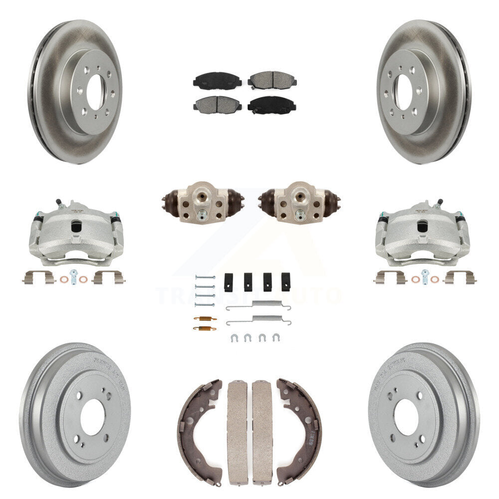 Transit Auto KCG-100339S Disc Brake Kit for 2010-2014 Honda Insight - Front and Rear product image