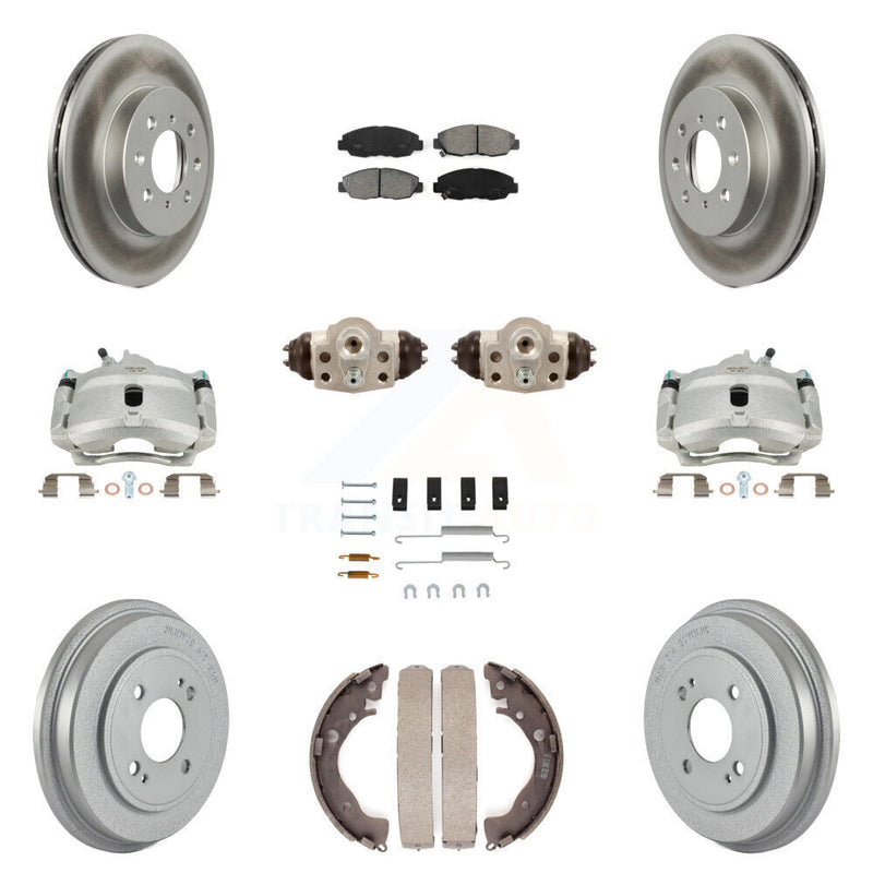 Transit Auto KCG-100339S Disc Brake Kit for 2010-2014 Honda Insight - Front and Rear product image