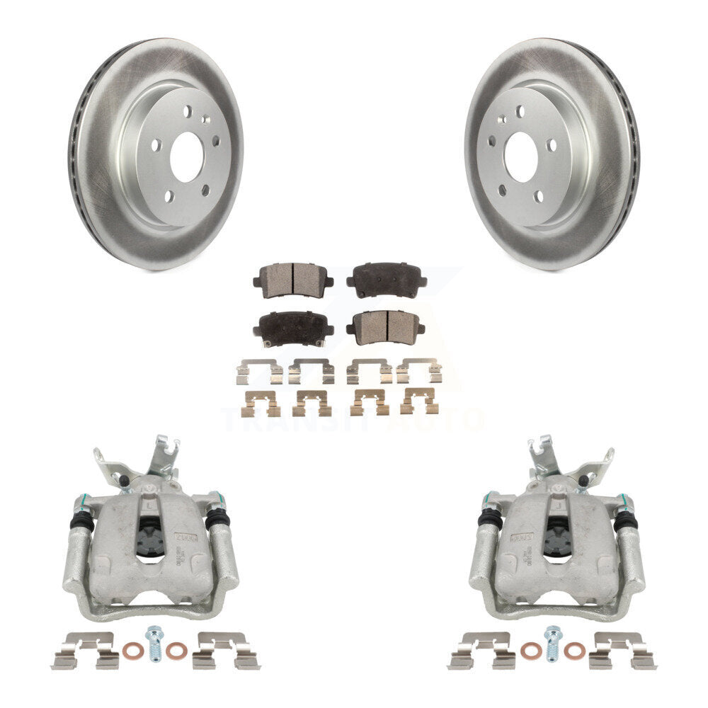 Transit Auto KCG-100339T Disc Brake Kit for 2016 Chevrolet Malibu Limited - Rear product image