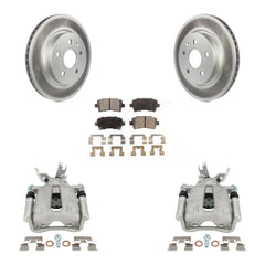 Transit Auto KCG-100339T Disc Brake Kit for 2016 Chevrolet Malibu Limited - Rear product image