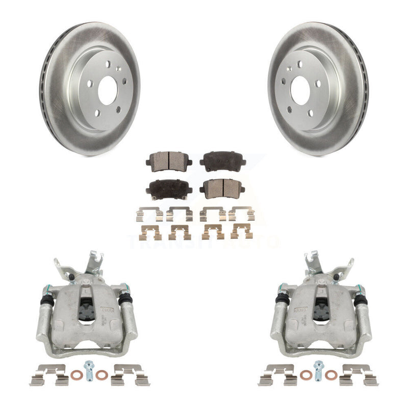 Transit Auto KCG-100339T Disc Brake Kit for 2016 Chevrolet Malibu Limited - Rear product image