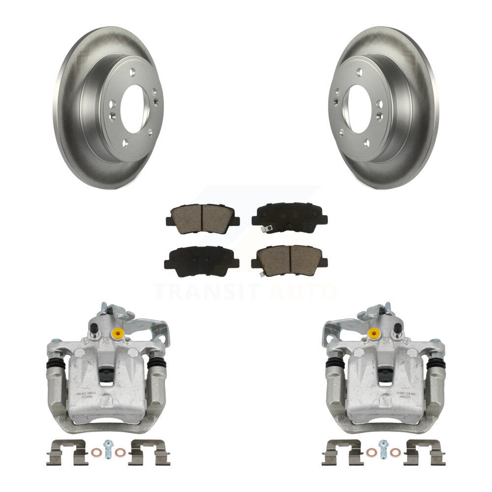 Transit Auto KCG-100340C Disc Brake Kit for 2016-2018 Hyundai Elantra GT, Kia Forte, Kia Forte5 & more - Rear product image