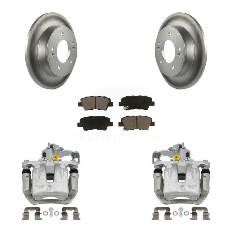 Transit Auto KCG-100340C Disc Brake Kit for 2016-2018 Hyundai Elantra GT, Kia Forte, Kia Forte5 & more - Rear product image
