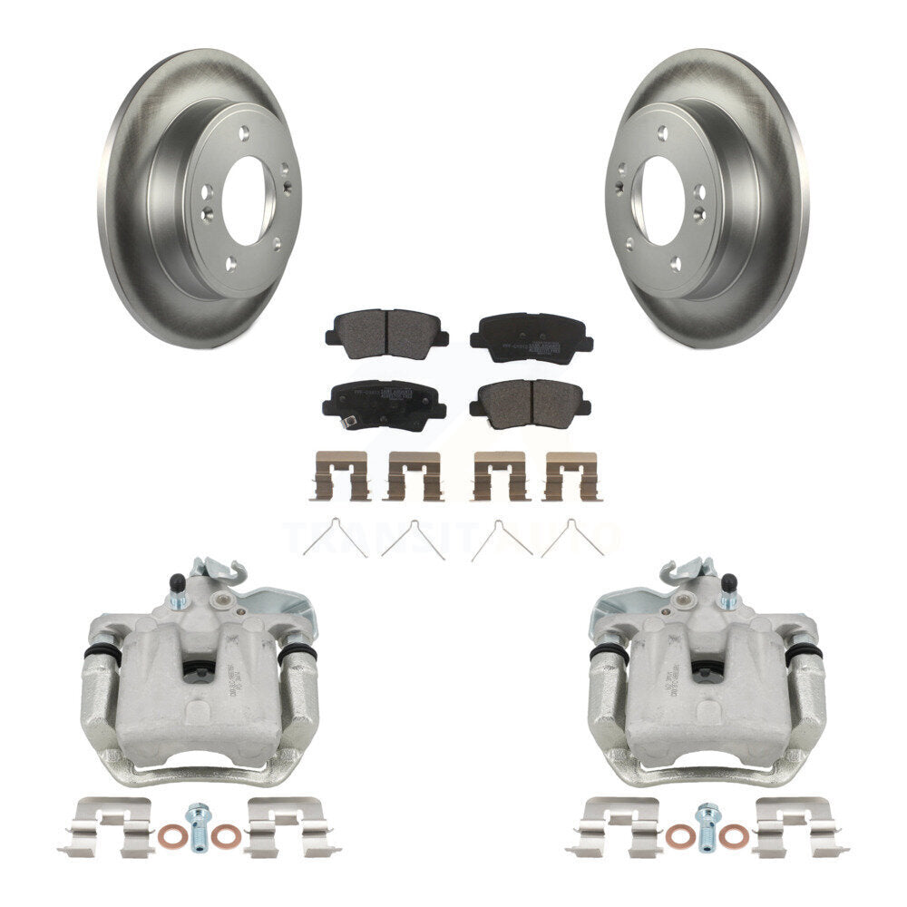 Transit Auto KCG-100340P Disc Brake Kit for 2017-2018 Kia Soul - Rear product image