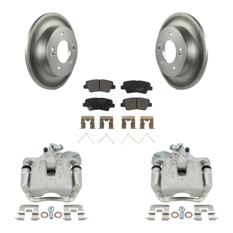 Transit Auto KCG-100340P Disc Brake Kit for 2017-2018 Kia Soul - Rear product image