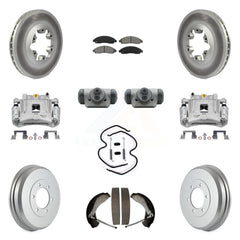 Transit Auto KCG-100340S Disc Brake Kit for 2004-2008 Isuzu i-290, Isuzu i-370, Isuzu i-280 & more - Front and Rear product image