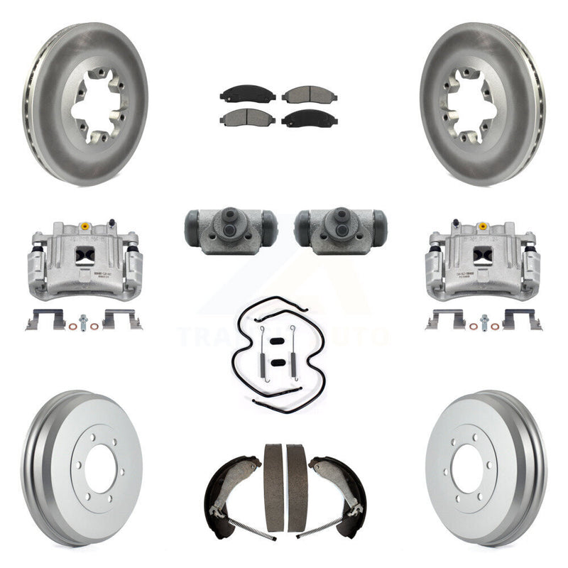 Transit Auto KCG-100340S Disc Brake Kit for 2004-2008 Isuzu i-290, Isuzu i-370, Isuzu i-280 & more - Front and Rear product image