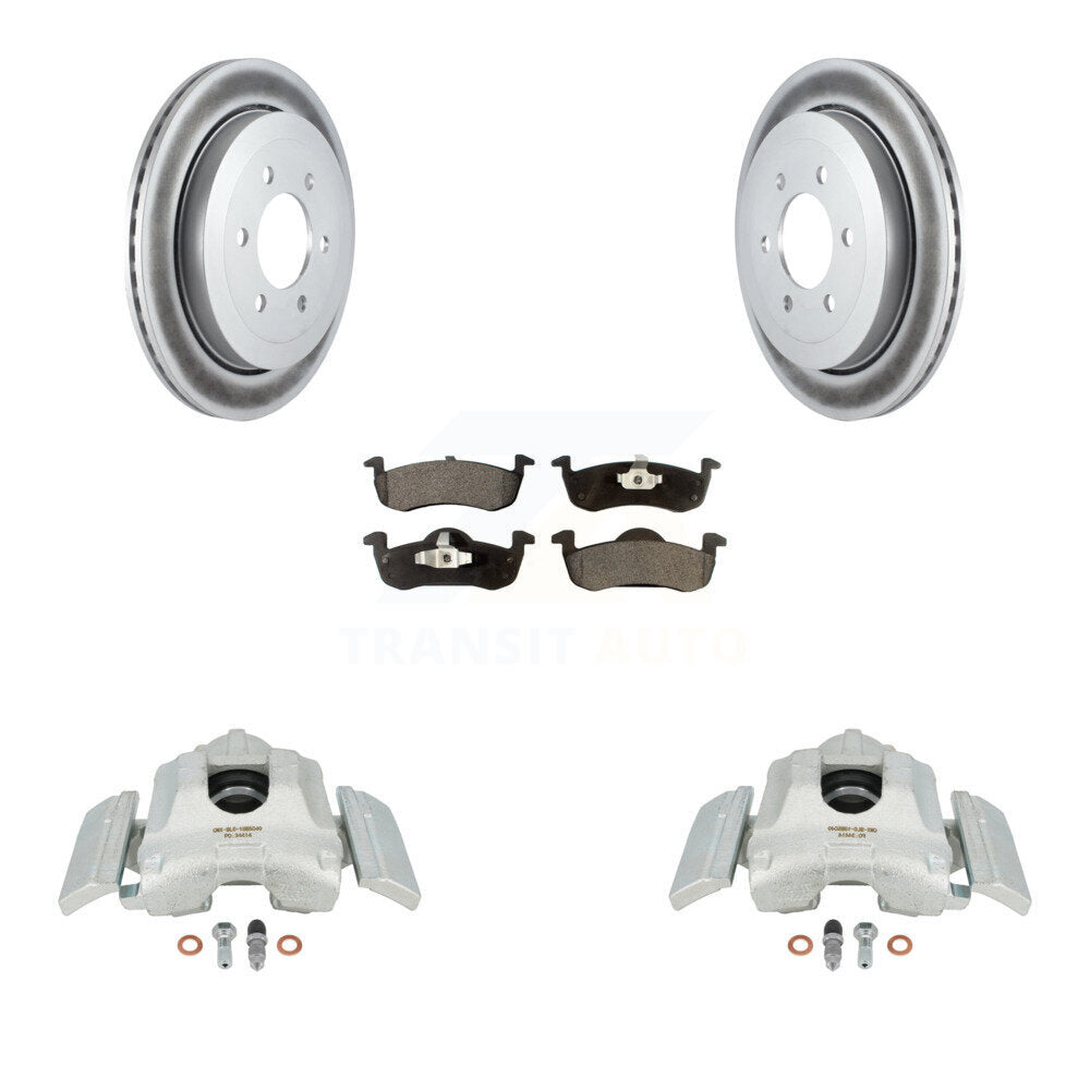 Transit Auto KCG-100340T Disc Brake Kit for 2007-2017 Ford Expedition, Lincoln Navigator - Rear product image
