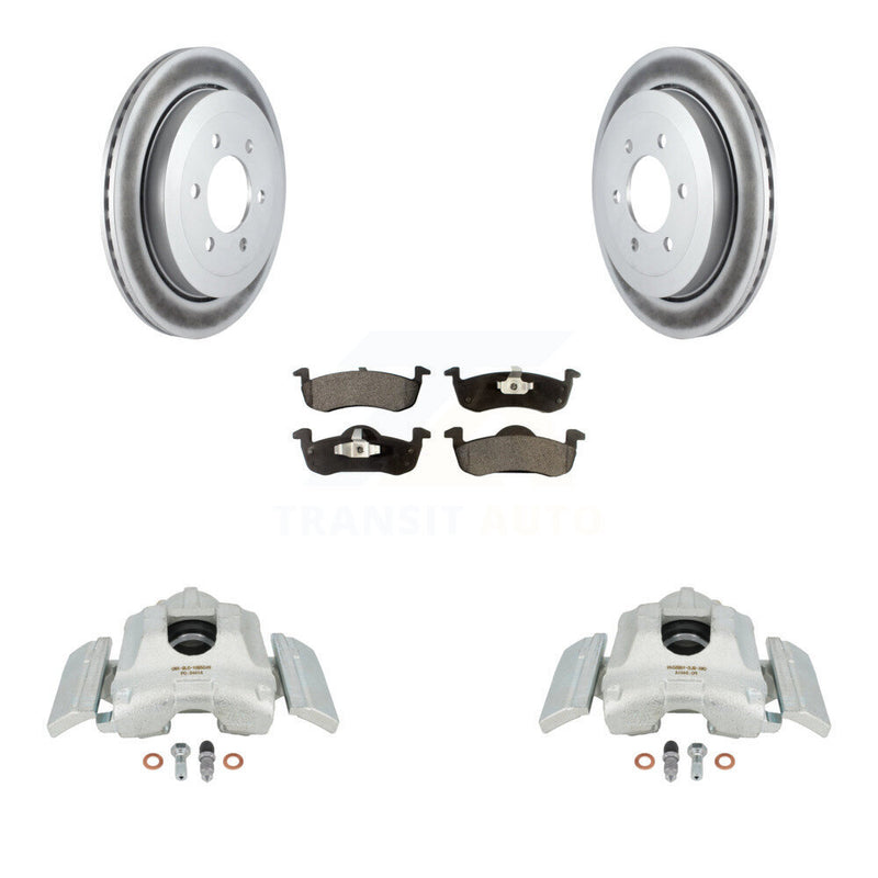 Transit Auto KCG-100340T Disc Brake Kit for 2007-2017 Ford Expedition, Lincoln Navigator - Rear product image