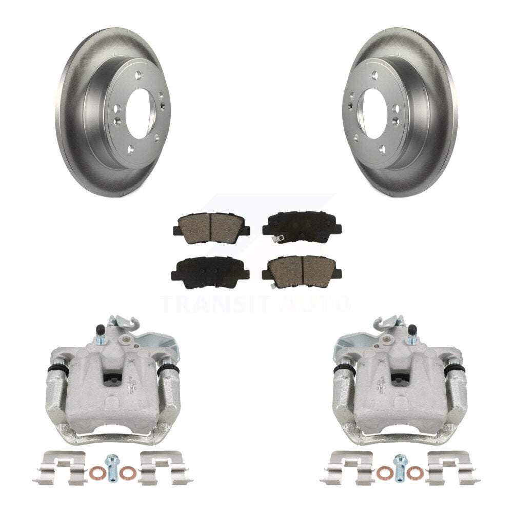 Transit Auto KCG-100341C Disc Brake Kit for 2017-2018 Kia Soul - Rear product image