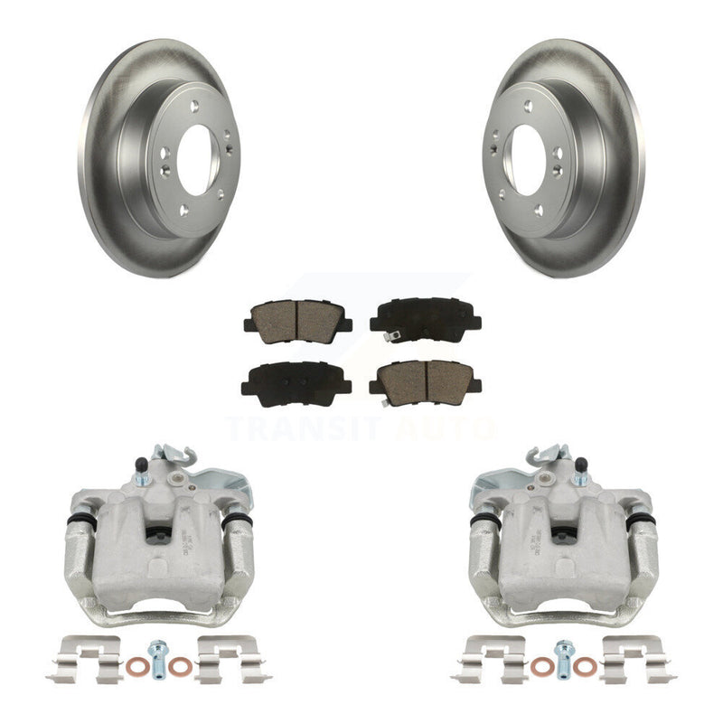 Transit Auto KCG-100341C Disc Brake Kit for 2017-2018 Kia Soul - Rear product image