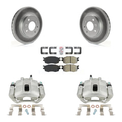 Transit Auto KCG-100341N Disc Brake Kit for 2006-2011 Hyundai Accent, Kia Rio, Kia Rio5 - Front product image
