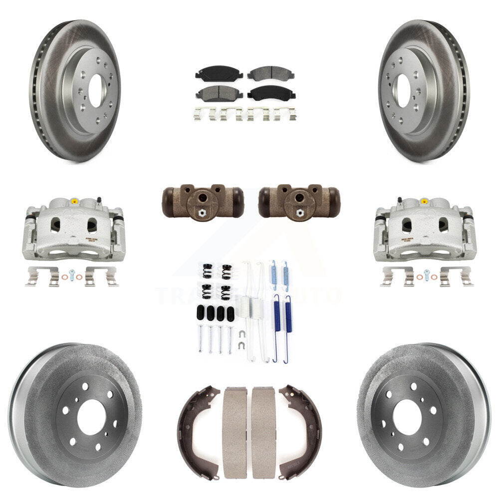Transit Auto KCG-100341S Disc Brake Kit for 2010-2013 Chevrolet Silverado 1500, GMC Sierra 1500 - Front and Rear product image