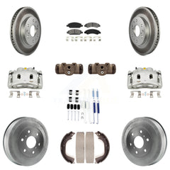 Transit Auto KCG-100341S Disc Brake Kit for 2010-2013 Chevrolet Silverado 1500, GMC Sierra 1500 - Front and Rear product image