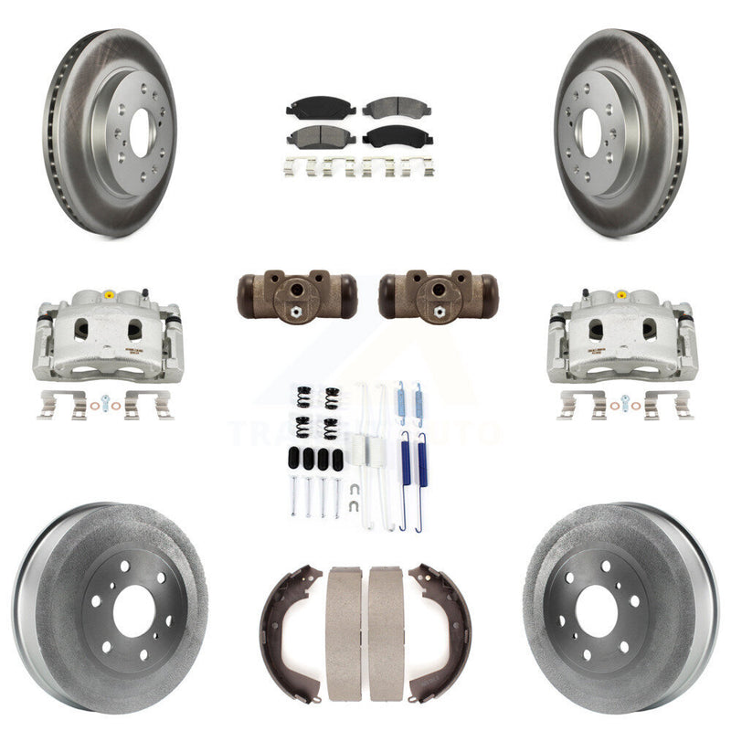 Transit Auto KCG-100341S Disc Brake Kit for 2010-2013 Chevrolet Silverado 1500, GMC Sierra 1500 - Front and Rear product image