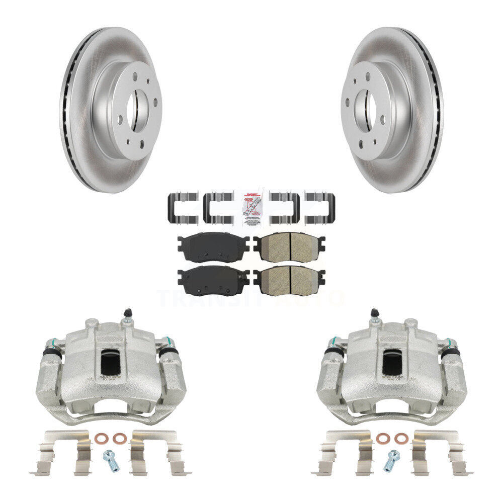 Transit Auto KCG-100342N Disc Brake Kit for 2006 Hyundai Accent - Front product image