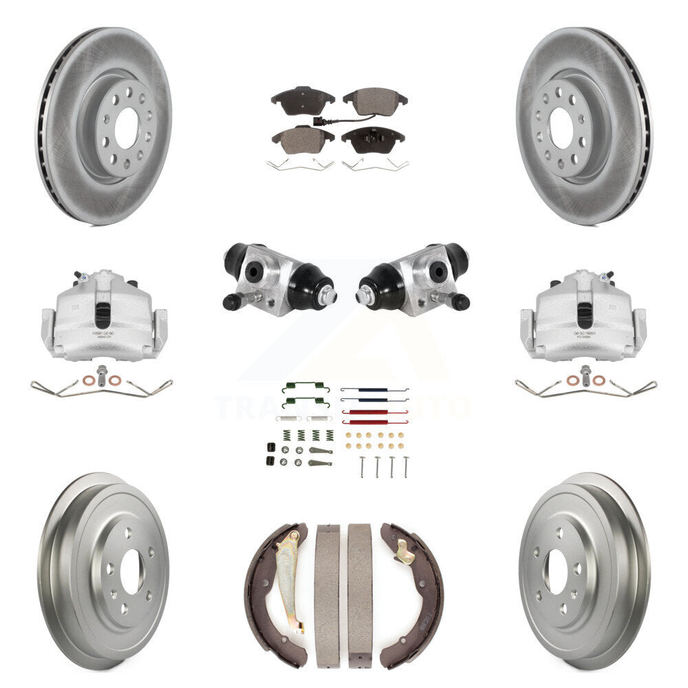 Transit Auto KCG-100342P Disc Brake Kit for 2011-2012 Volkswagen Jetta - Front and Rear product image