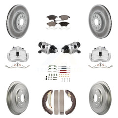Transit Auto KCG-100342P Disc Brake Kit for 2011-2012 Volkswagen Jetta - Front and Rear product image