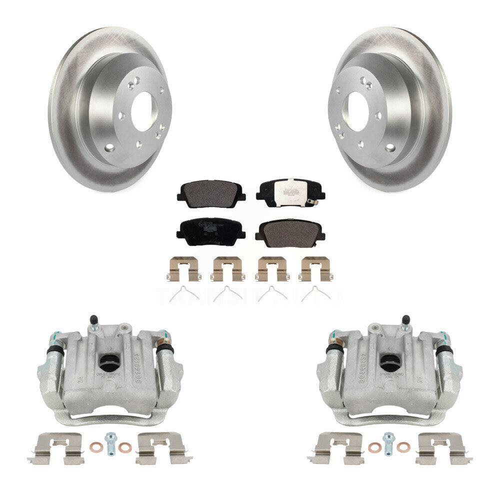 Transit Auto KCG-100342T Disc Brake Kit for 2016-2020 Hyundai Santa Fe Sport, Kia Sorento - Rear product image
