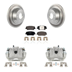 Transit Auto KCG-100342T Disc Brake Kit for 2016-2020 Hyundai Santa Fe Sport, Kia Sorento - Rear product image