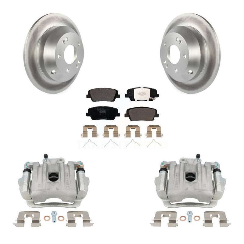 Transit Auto KCG-100342T Disc Brake Kit for 2016-2020 Hyundai Santa Fe Sport, Kia Sorento - Rear product image