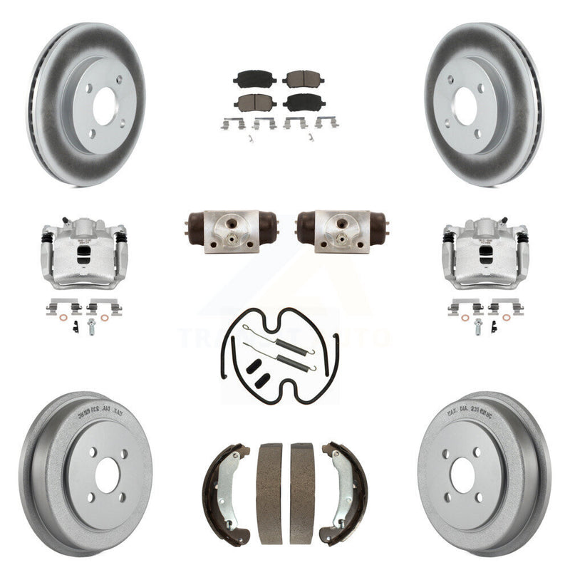 Transit Auto KCG-100343C Disc Brake Kit for 2003 Saturn Ion - Front and Rear product image