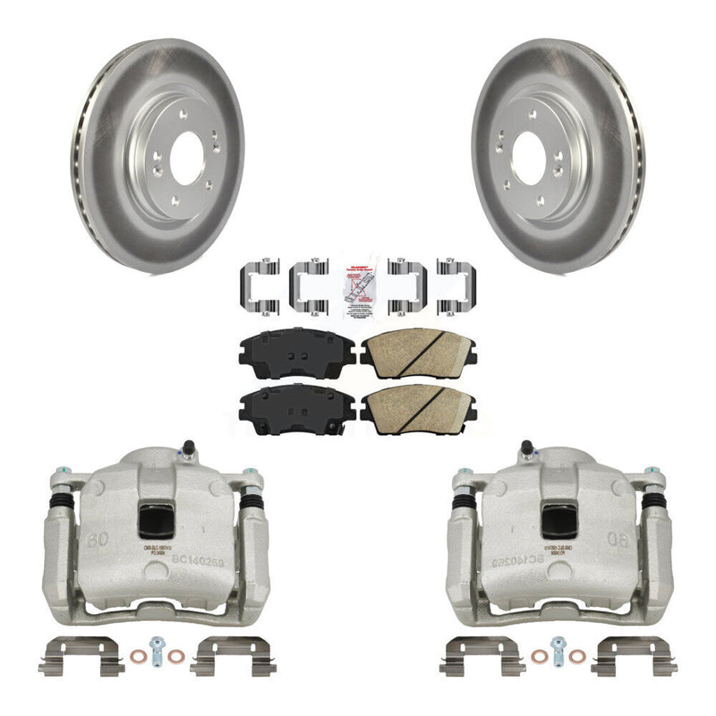 Transit Auto KCG-100343N Disc Brake Kit for 2016-2021 Hyundai Tucson, Kia Sportage - Front product image