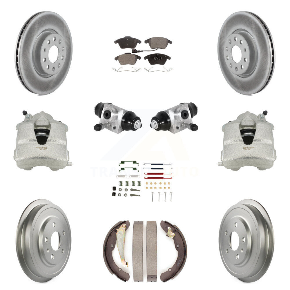 Transit Auto KCG-100343P Disc Brake Kit for 2011-2012 Volkswagen Jetta - Front and Rear product image
