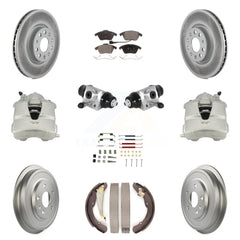 Transit Auto KCG-100343P Disc Brake Kit for 2011-2012 Volkswagen Jetta - Front and Rear product image