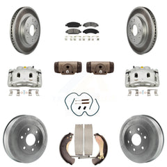 Transit Auto KCG-100343S Disc Brake Kit for 2009 Chevrolet Silverado 1500, GMC Sierra 1500 - Front and Rear product image