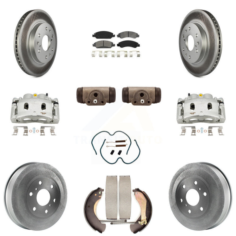 Transit Auto KCG-100343S Disc Brake Kit for 2009 Chevrolet Silverado 1500, GMC Sierra 1500 - Front and Rear product image