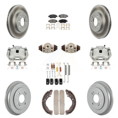 Transit Auto KCG-100343T Disc Brake Kit for 2009-2013 Honda Fit - Front and Rear product image