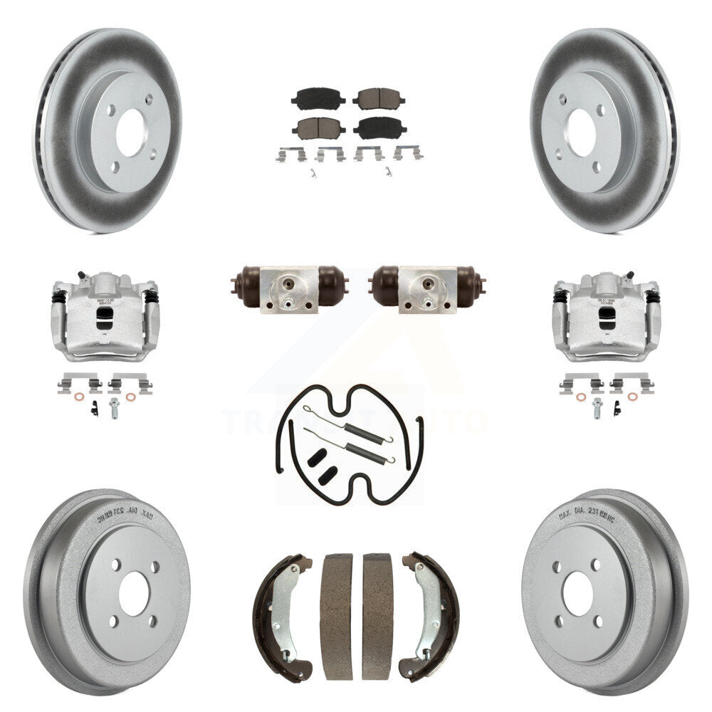 Transit Auto KCG-100344C Disc Brake Kit for 2003-2007 Chevrolet Cobalt, Pontiac Pursuit, Saturn Ion - Front and Rear product image