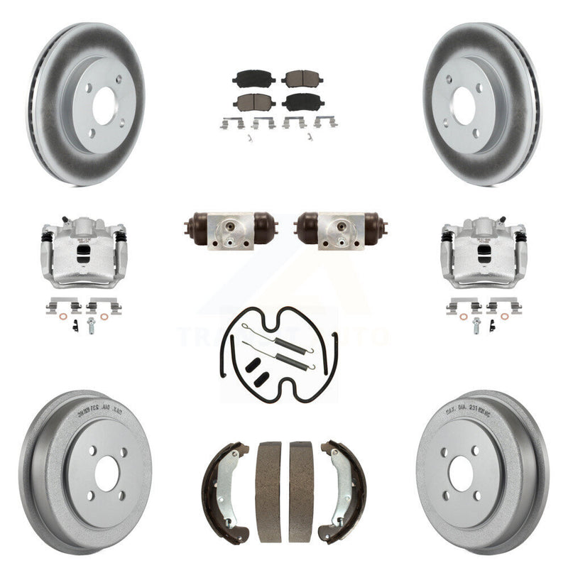 Transit Auto KCG-100344C Disc Brake Kit for 2003-2007 Chevrolet Cobalt, Pontiac Pursuit, Saturn Ion - Front and Rear product image
