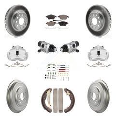Transit Auto KCG-100344P Disc Brake Kit for 2011-2012 Volkswagen Jetta - Front and Rear product image