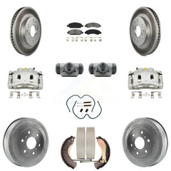 Transit Auto KCG-100344S Disc Brake Kit for 2009 Chevrolet Silverado 1500, GMC Sierra 1500 - Front and Rear product image