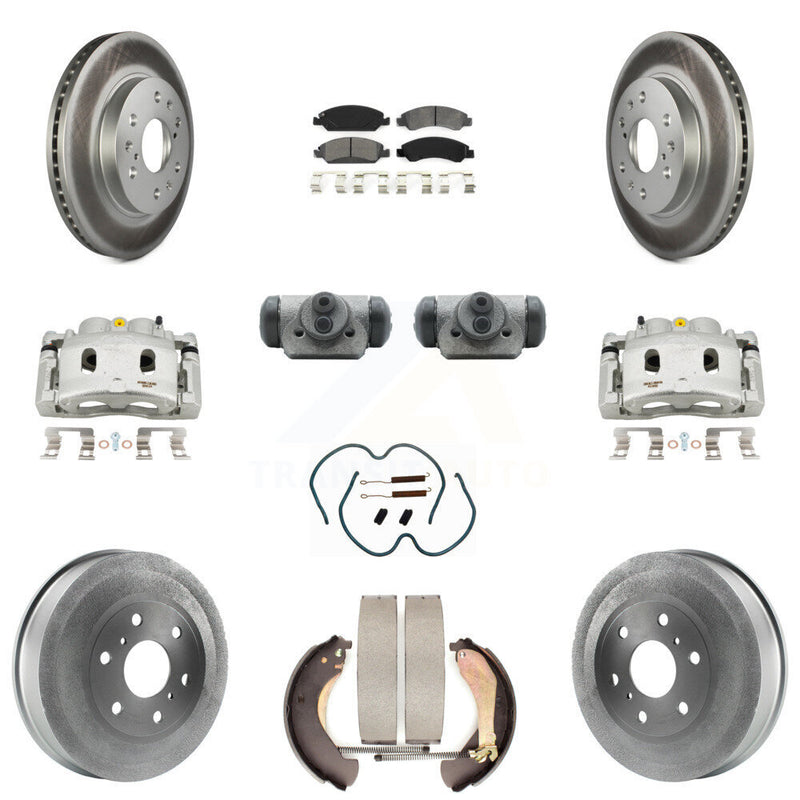 Transit Auto KCG-100344S Disc Brake Kit for 2009 Chevrolet Silverado 1500, GMC Sierra 1500 - Front and Rear product image