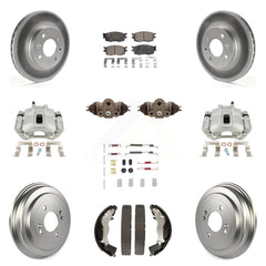 Transit Auto KCG-100344T Disc Brake Kit for 2006-2011 Hyundai Accent, Kia Rio, Kia Rio5 - Front and Rear product image