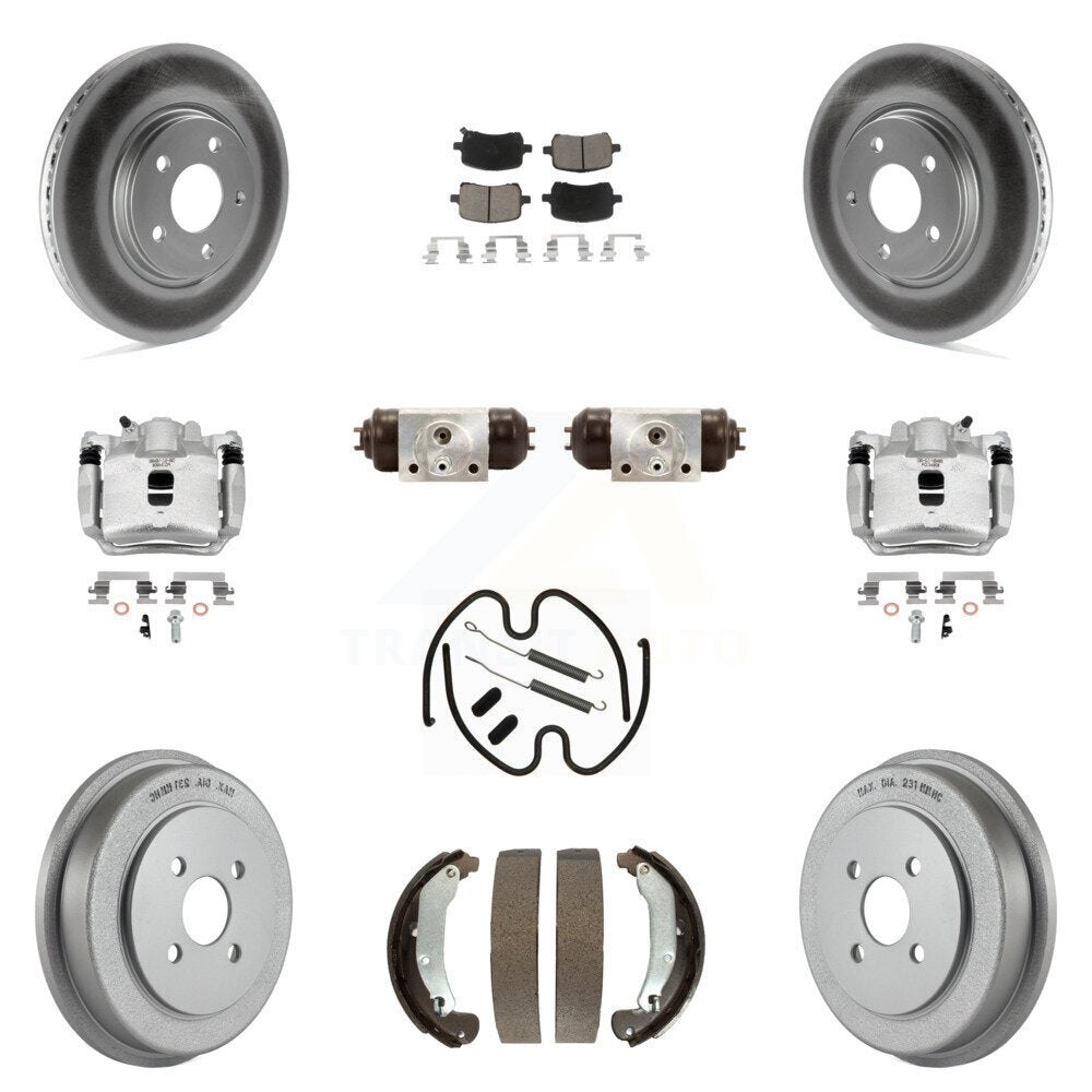 Transit Auto KCG-100345C Disc Brake Kit for 2006 Pontiac Pursuit - Front and Rear product image