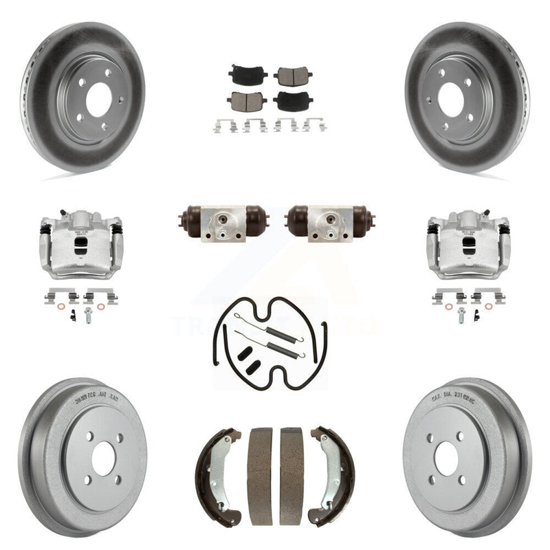 Transit Auto KCG-100345C Disc Brake Kit for 2006 Pontiac Pursuit - Front and Rear product image