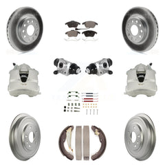 Transit Auto KCG-100345P Disc Brake Kit for 2011-2012 Volkswagen Jetta - Front and Rear product image