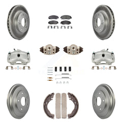 Transit Auto KCG-100345T Disc Brake Kit for 2006-2011 Honda Civic - Front and Rear product image