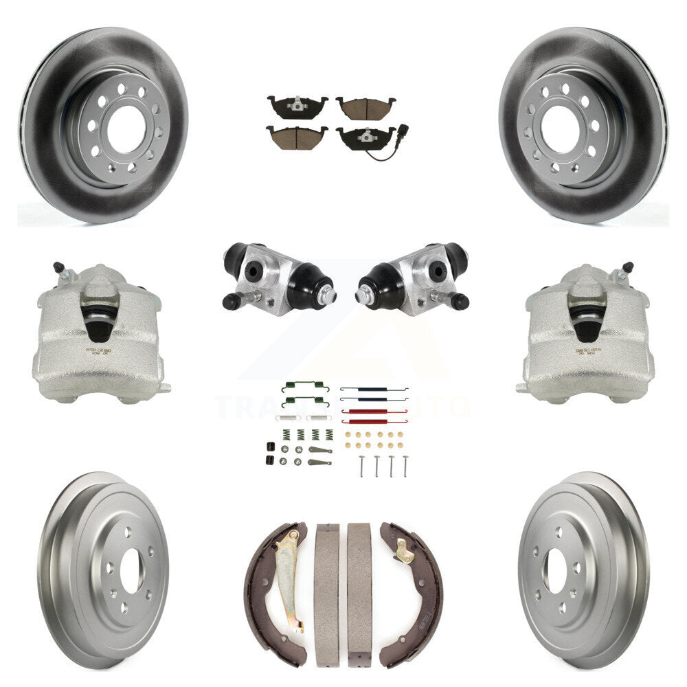 Transit Auto KCG-100346C Disc Brake Kit for 2011-2012 Volkswagen Jetta - Front and Rear product image