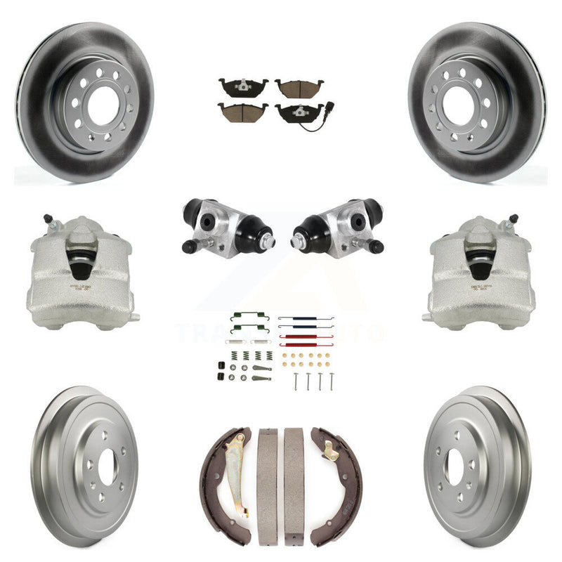 Transit Auto KCG-100346C Disc Brake Kit for 2011-2012 Volkswagen Jetta - Front and Rear product image