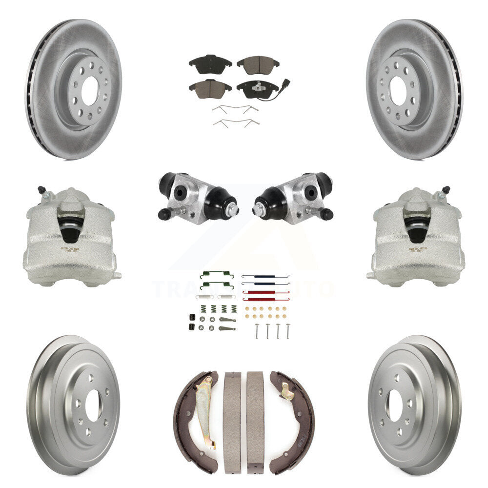 Transit Auto KCG-100347C Disc Brake Kit for 2011-2012 Volkswagen Jetta - Front and Rear product image