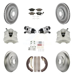 Transit Auto KCG-100347C Disc Brake Kit for 2011-2012 Volkswagen Jetta - Front and Rear product image