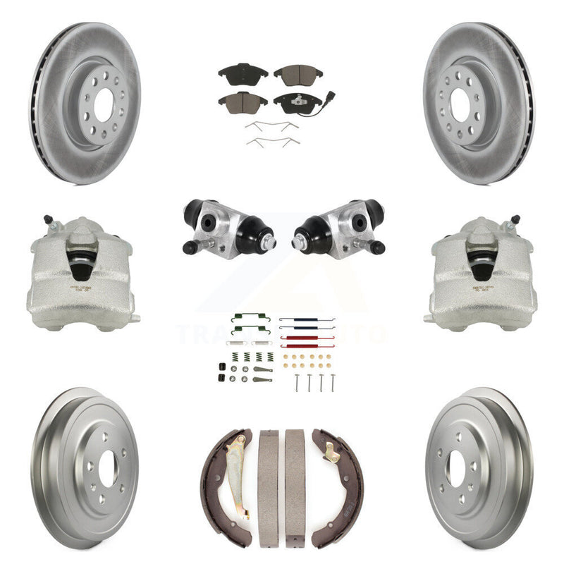 Transit Auto KCG-100347C Disc Brake Kit for 2011-2012 Volkswagen Jetta - Front and Rear product image