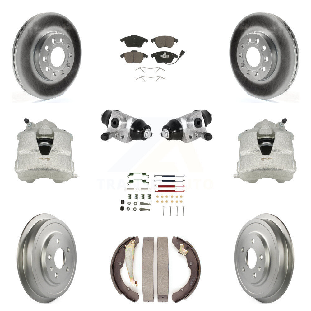 Transit Auto KCG-100348C Disc Brake Kit for 2011-2012 Volkswagen Jetta - Front and Rear product image